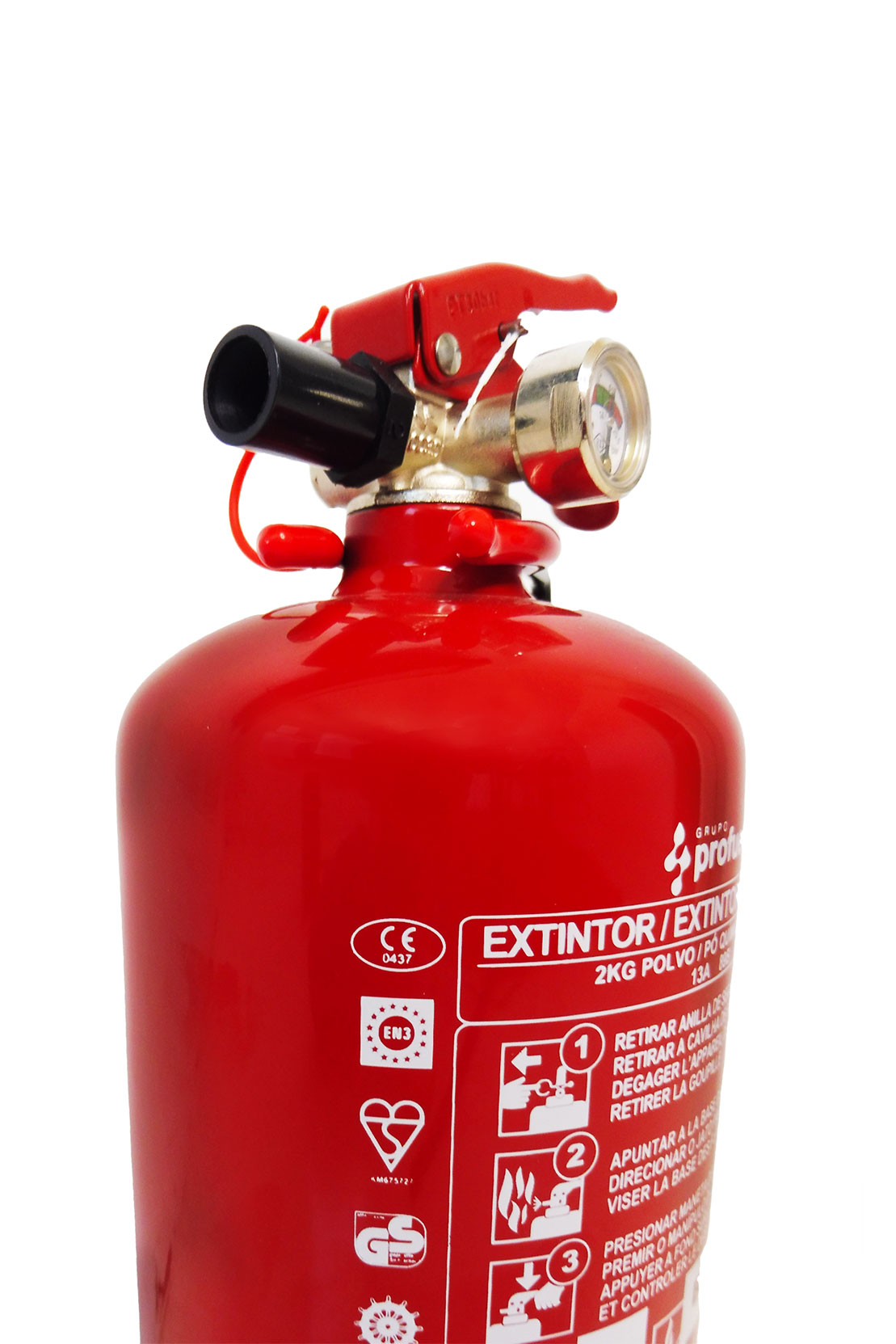 Extintor de incendios ABC 2 kg