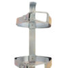 Soporte vehículo para extintor 6kg doble abrazadera