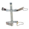 Soporte vehículo para extintor 9kg doble abrazadera